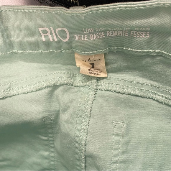 ✨NEW✨ LOW WAIST TEAL SKINNY JEANS - Picture 6 of 8